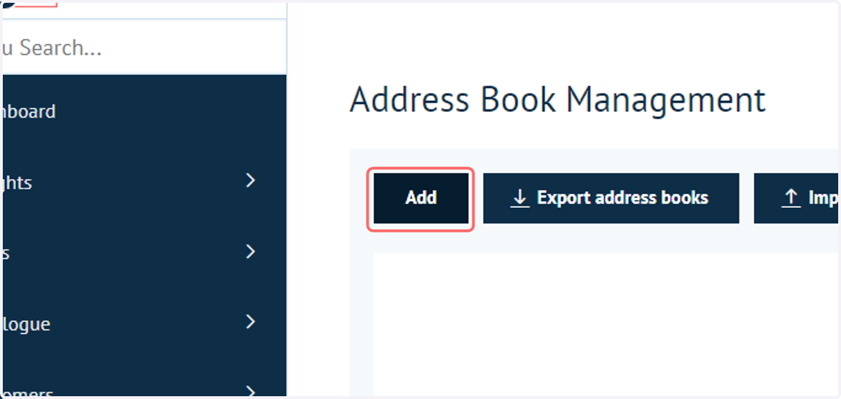 Click on Add