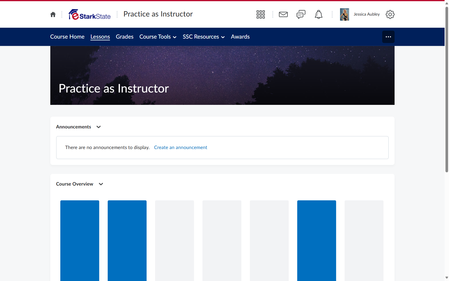 Click on Lessons