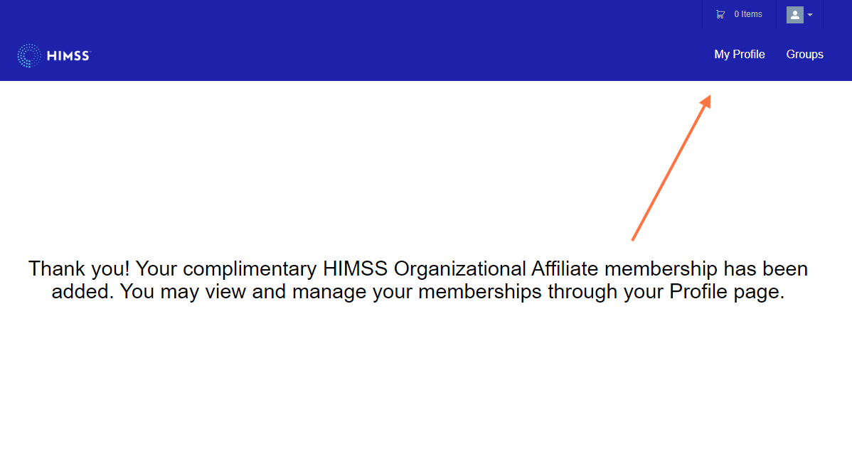 Your Membership Is Complete!