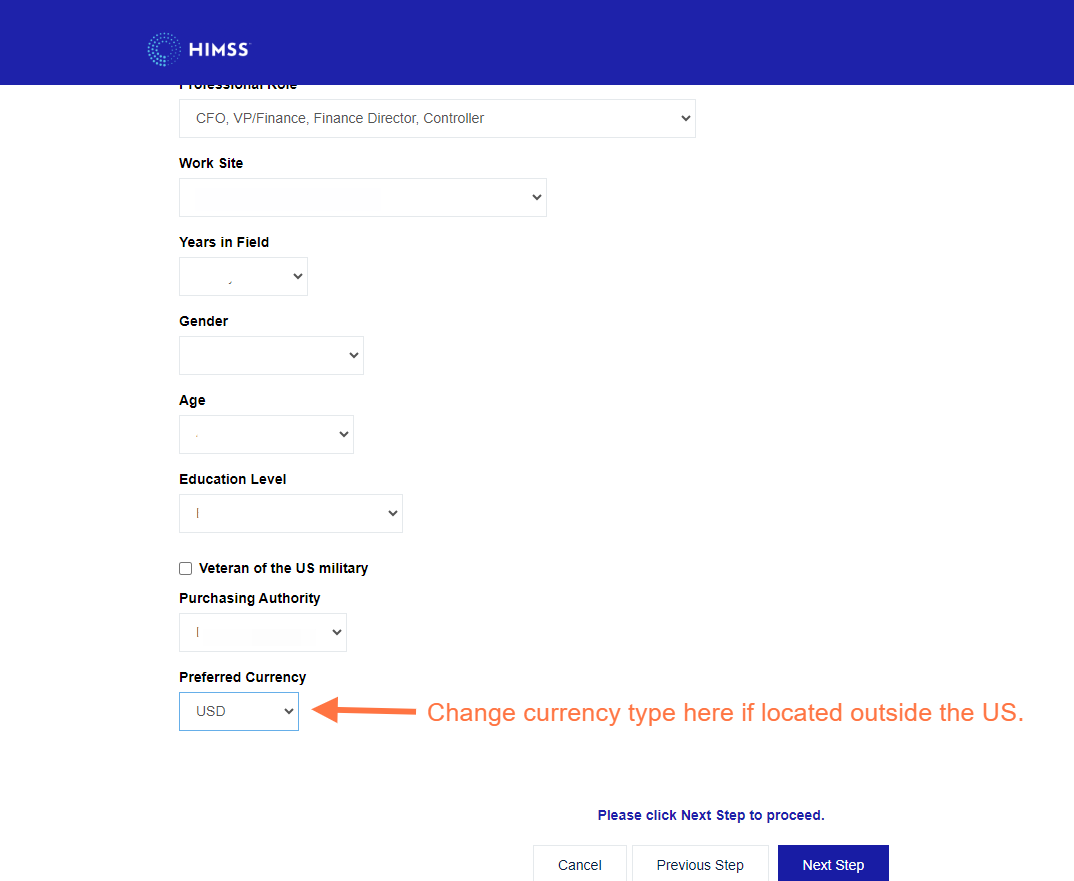 Complete Demographic Information