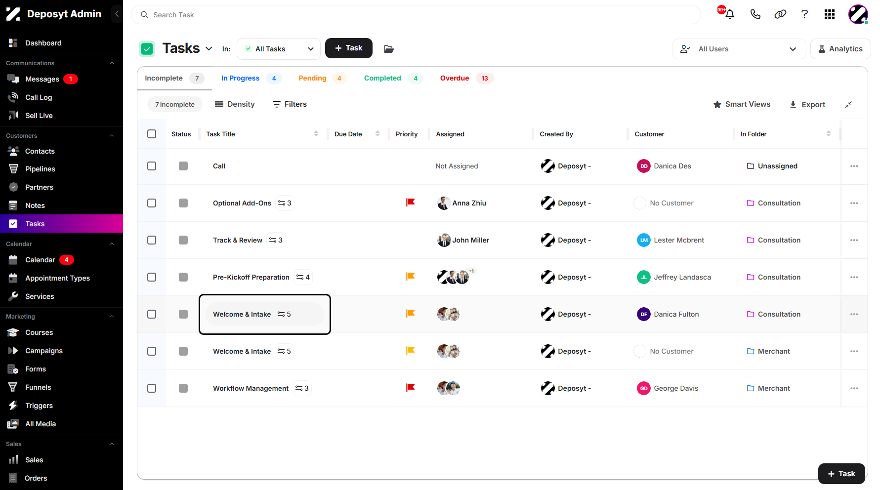 Step 4: Or, you can simply hover over the task title and click it to edit.