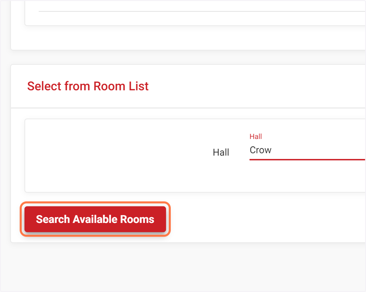 Click on Search Available Rooms