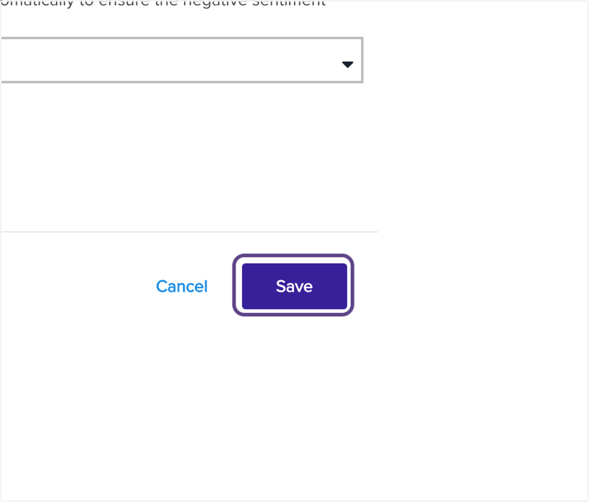 Click on Save
