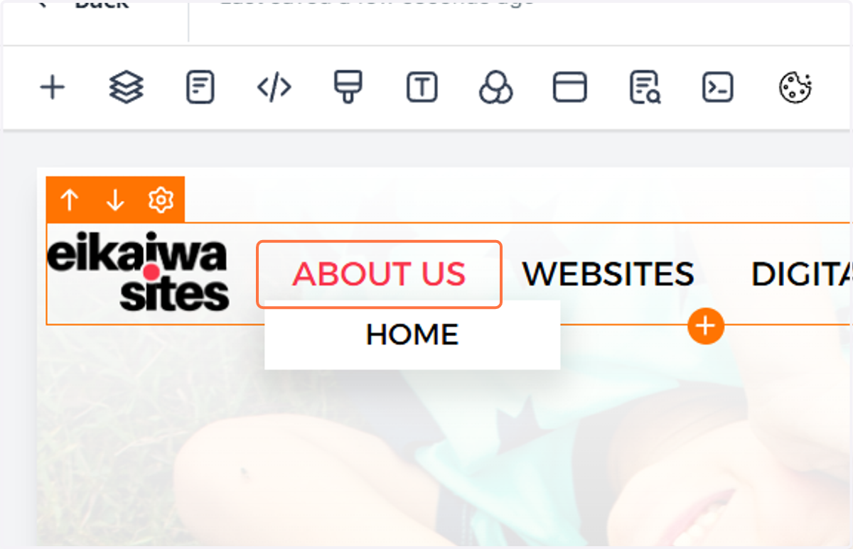 Submenu example. You can add many items in here.
