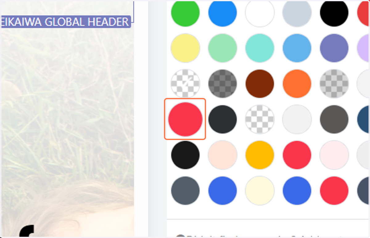 Choose a colour