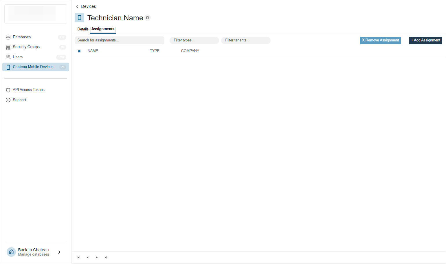 Click on + Add Assignment