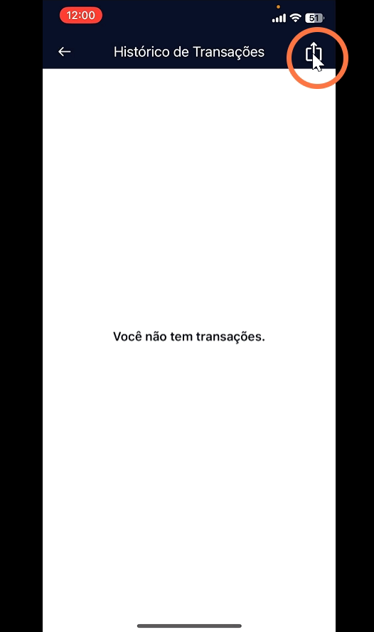 Clique em Exportar