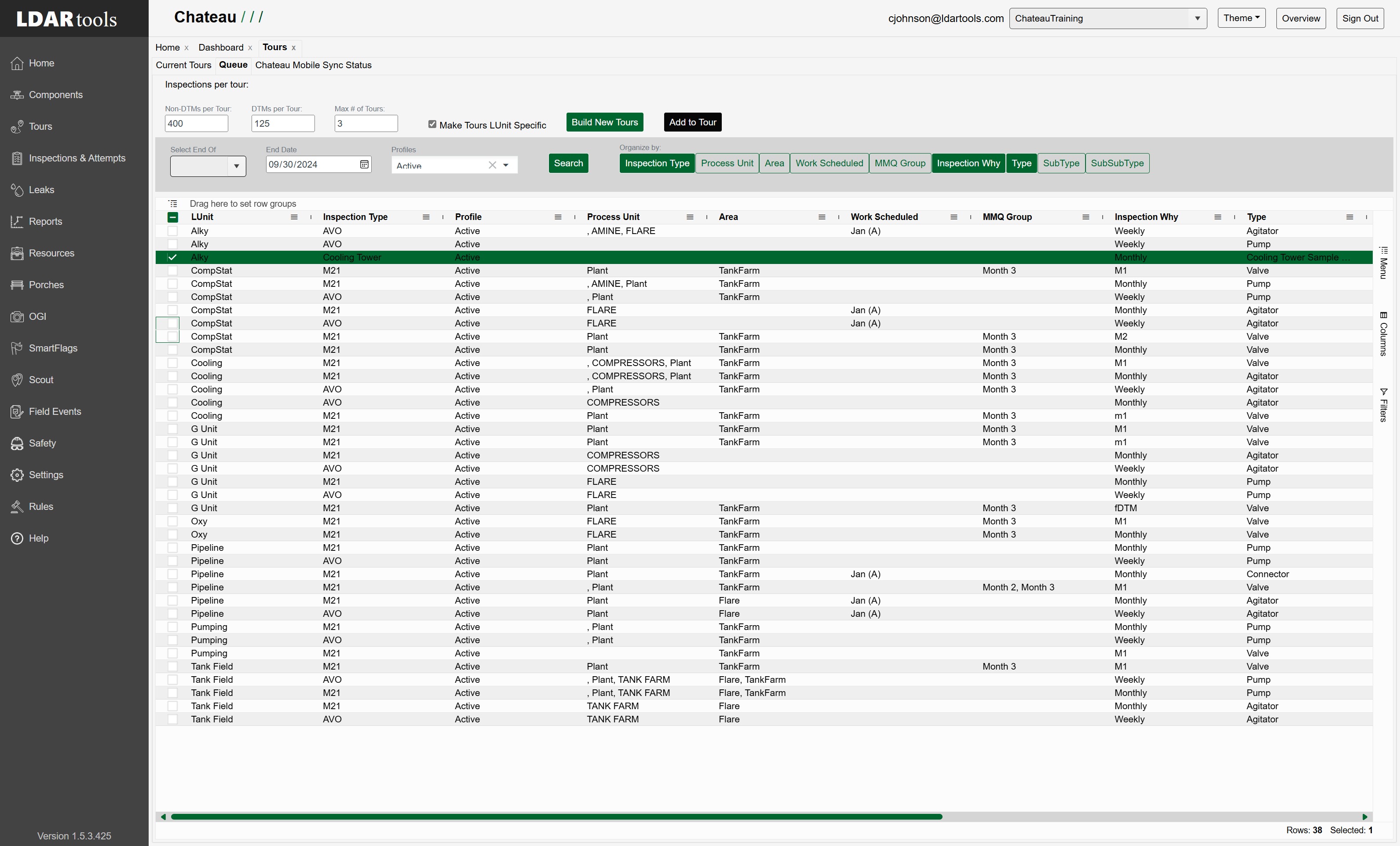 If you want to add to an existing tour instead, click on Add to Tour.