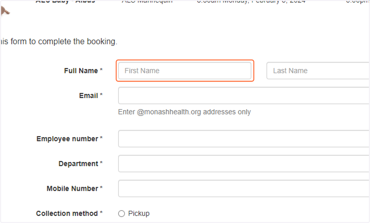 Complete the form.