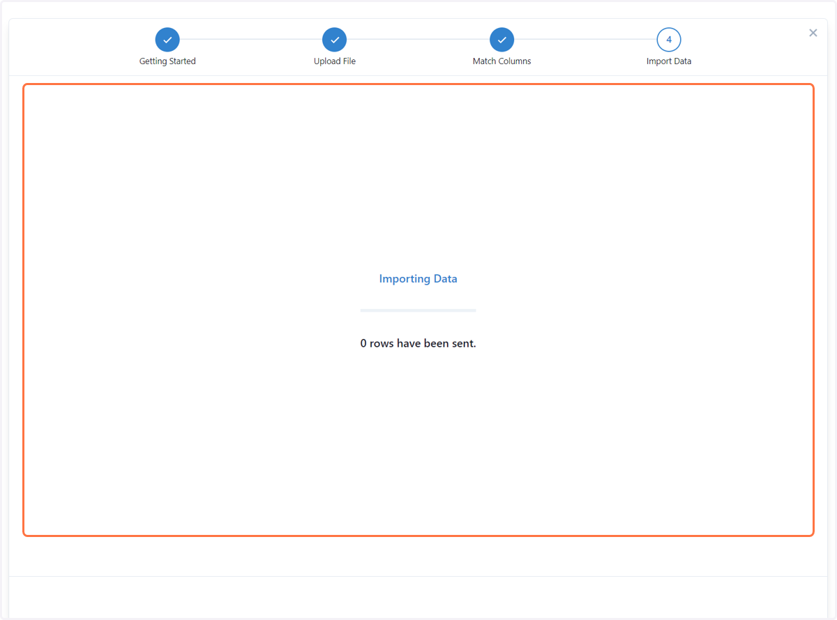 Importing your data.