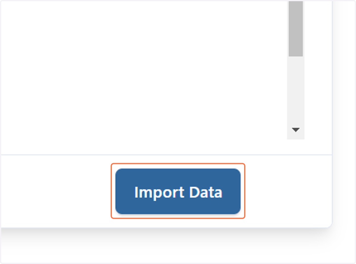 Click on Import Data