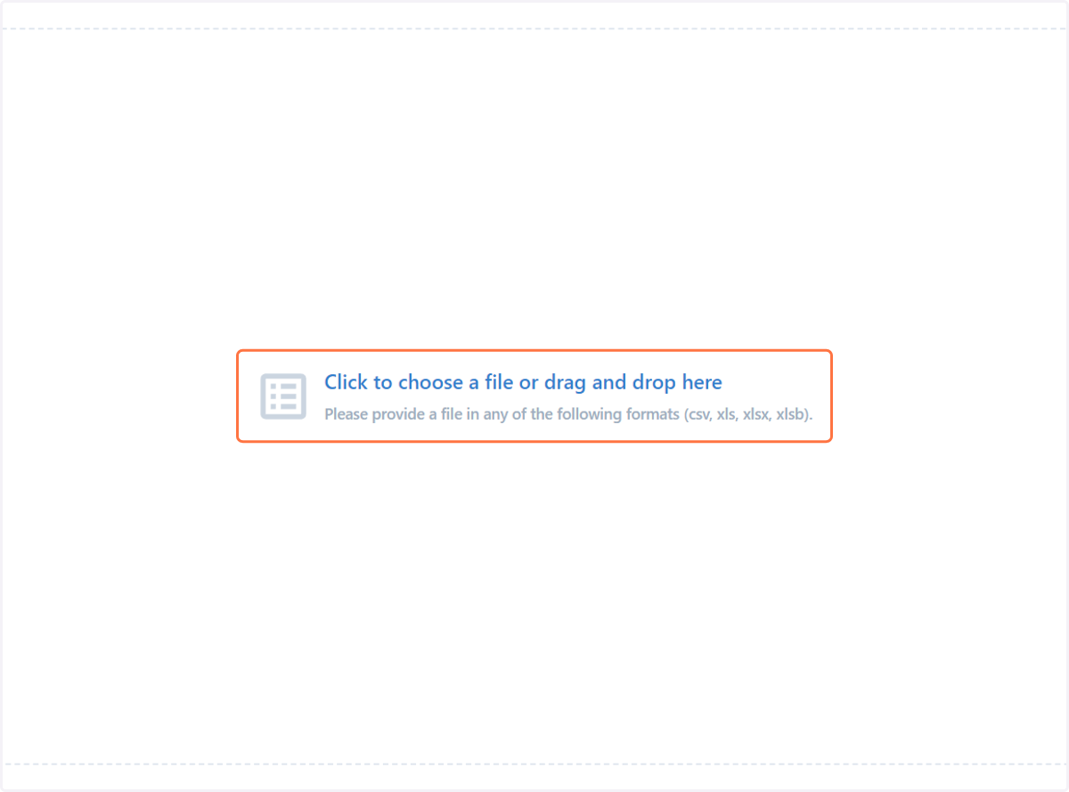 Upload your completed csv file here.