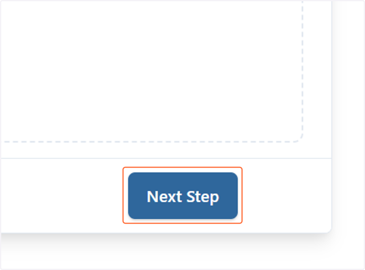 Click on Next Step