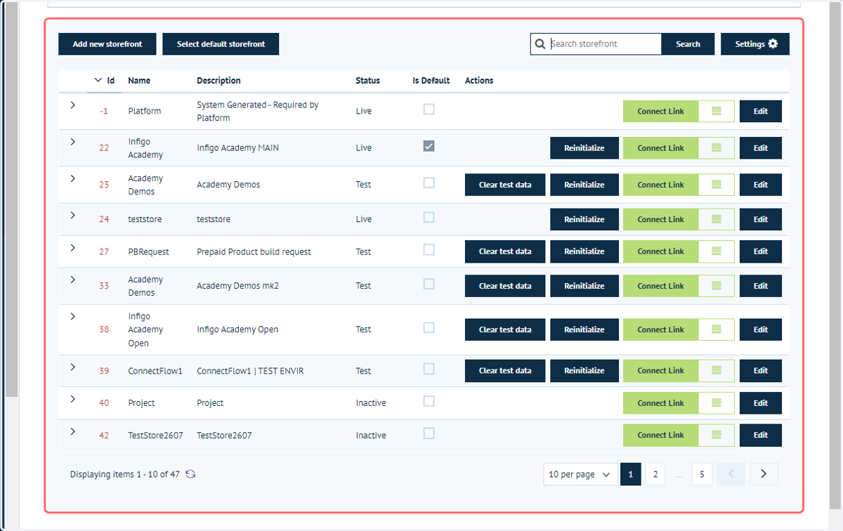 The UI is virtually identical, however some additional options are available from within this screen