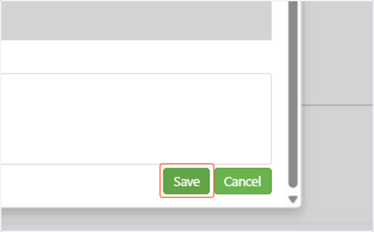 Click on Save