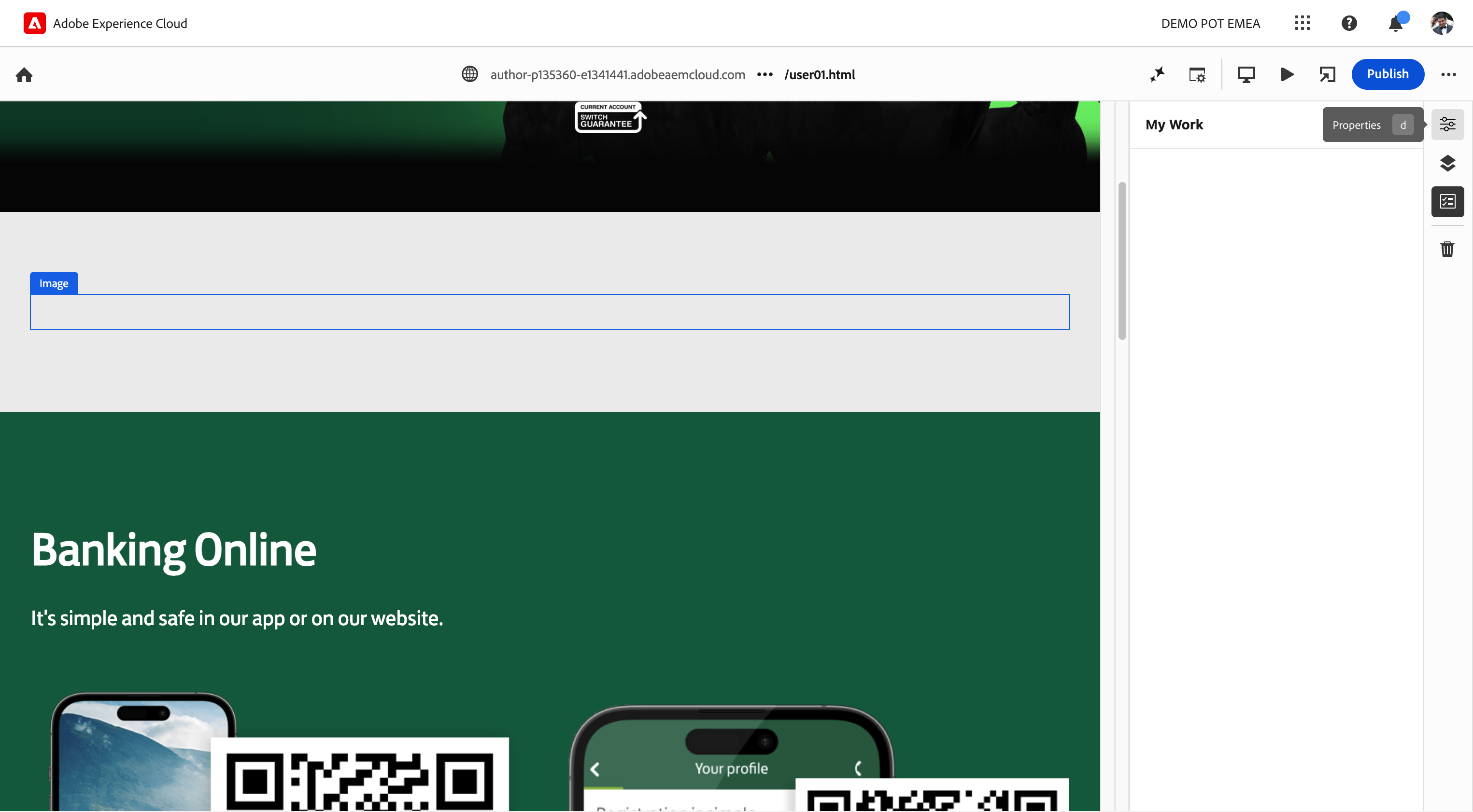 Click on Properties