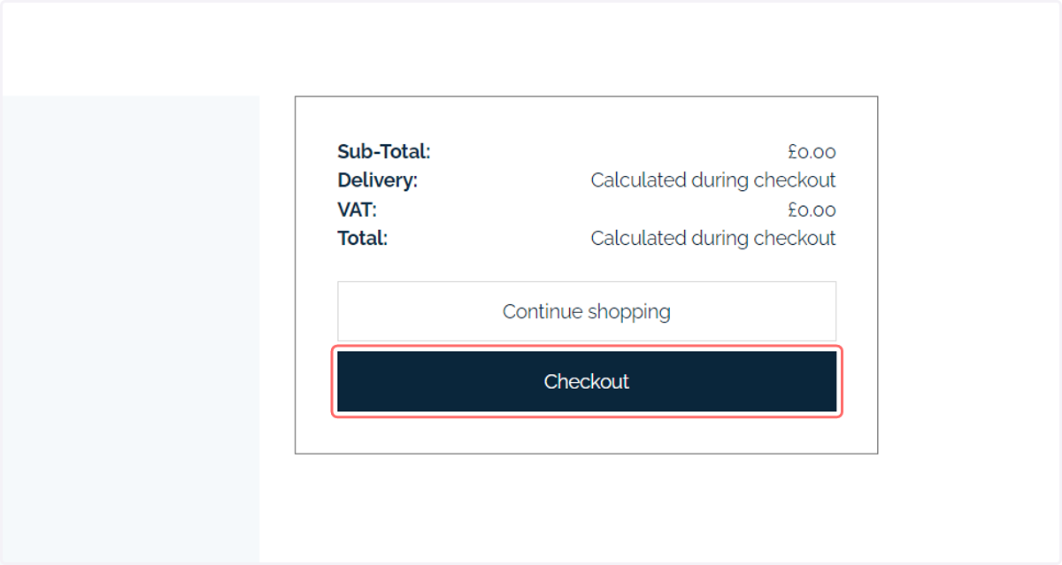 To test the setup, navigate to your storefront and place an order