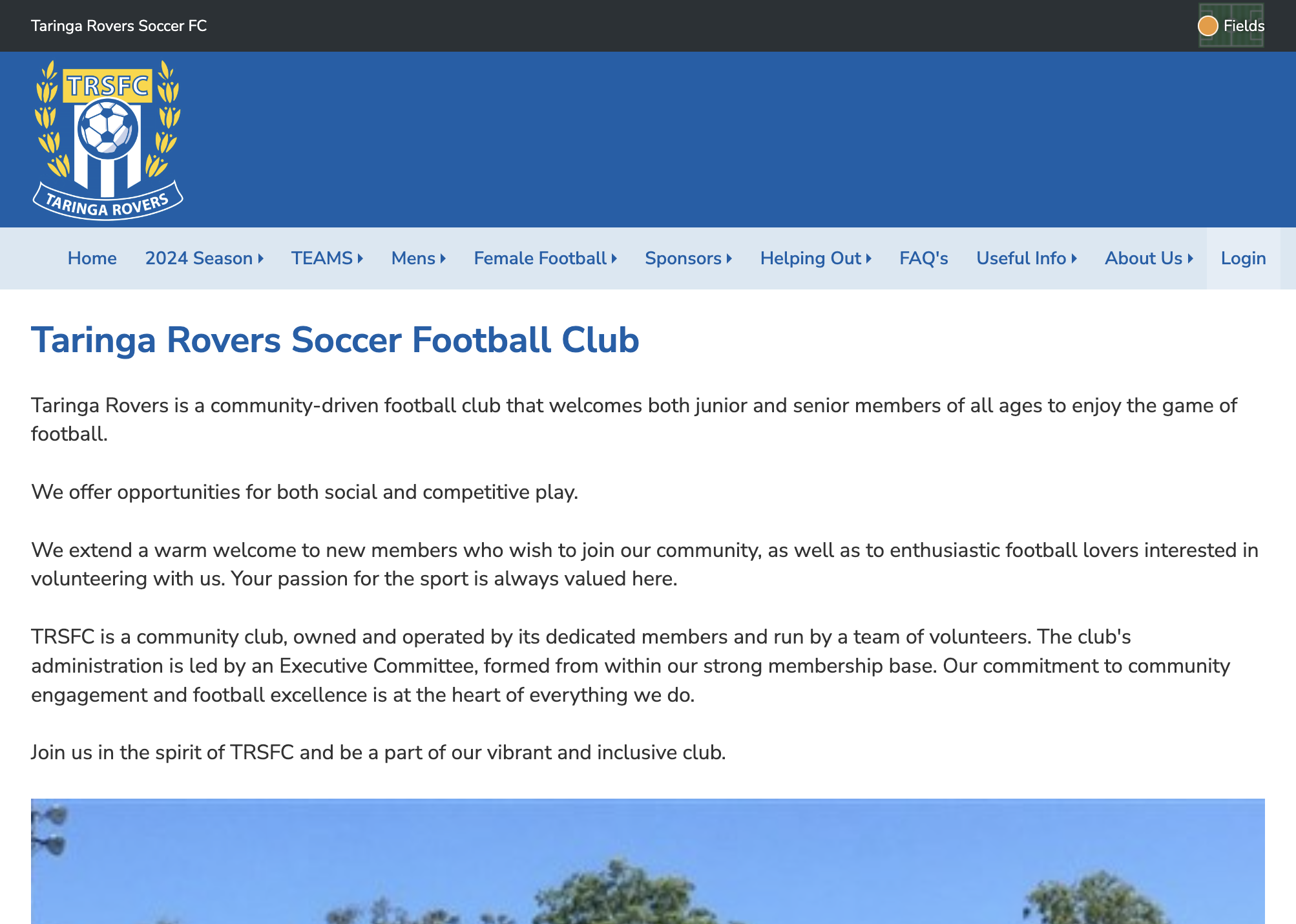 Click on Login on the top right hand corner