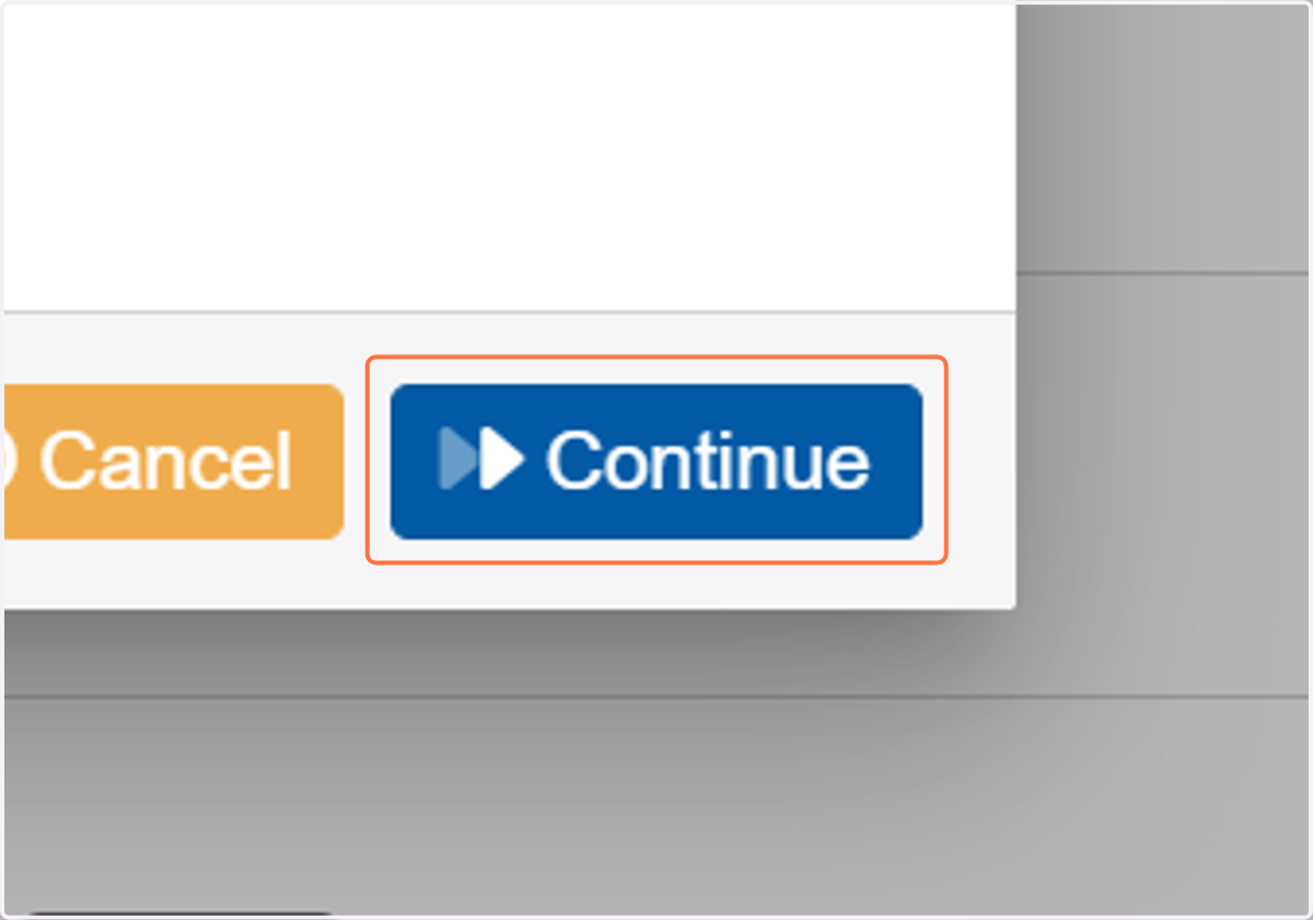 Once all questions have been answered, click on Continue