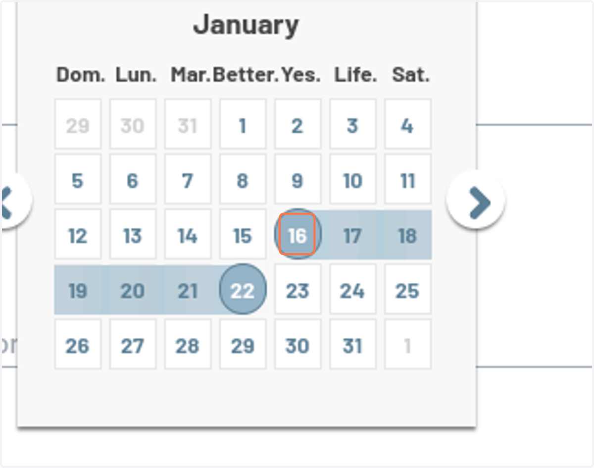 Click on 16