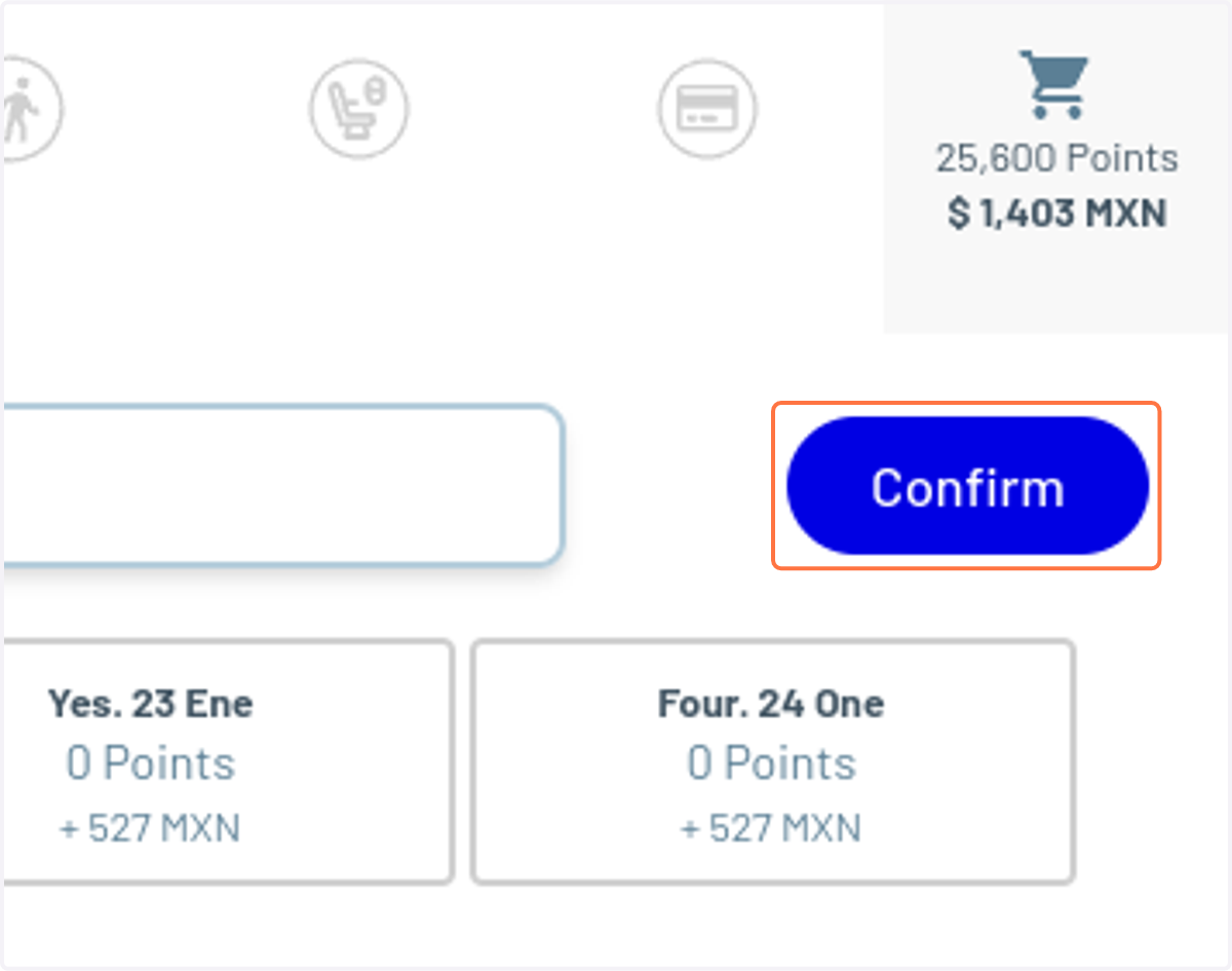 Click on Confirm