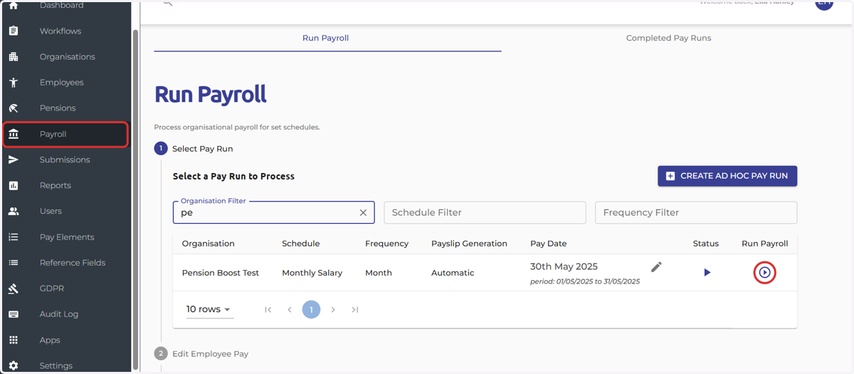 HOW TO USE THE PENSION BOOST FEATURE