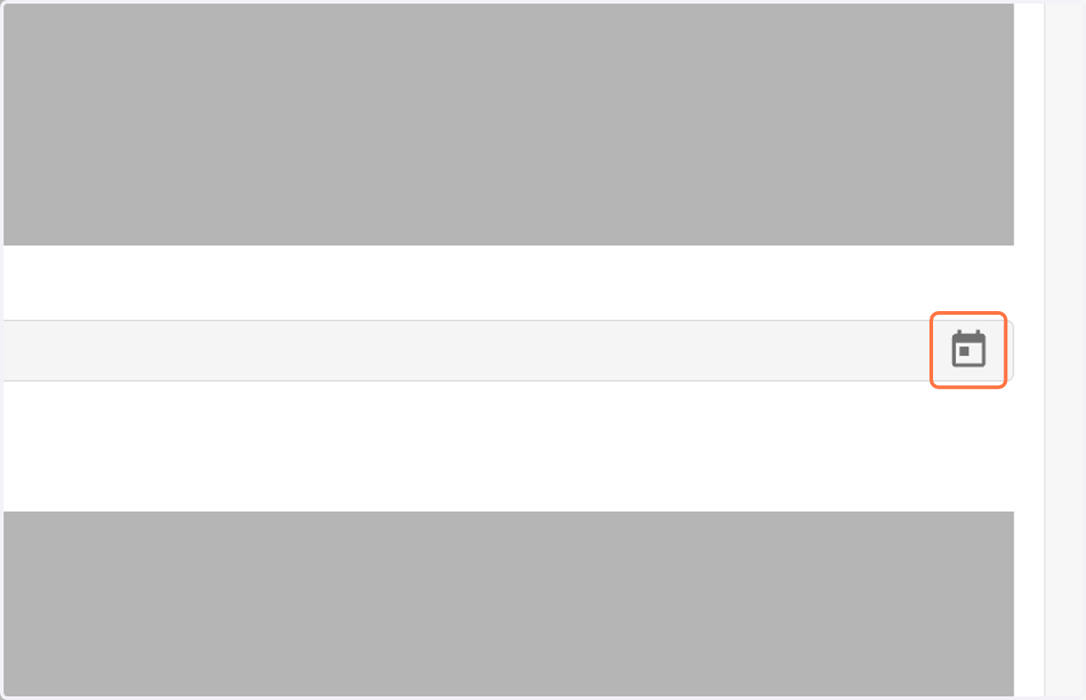 Click on the calendar icon.