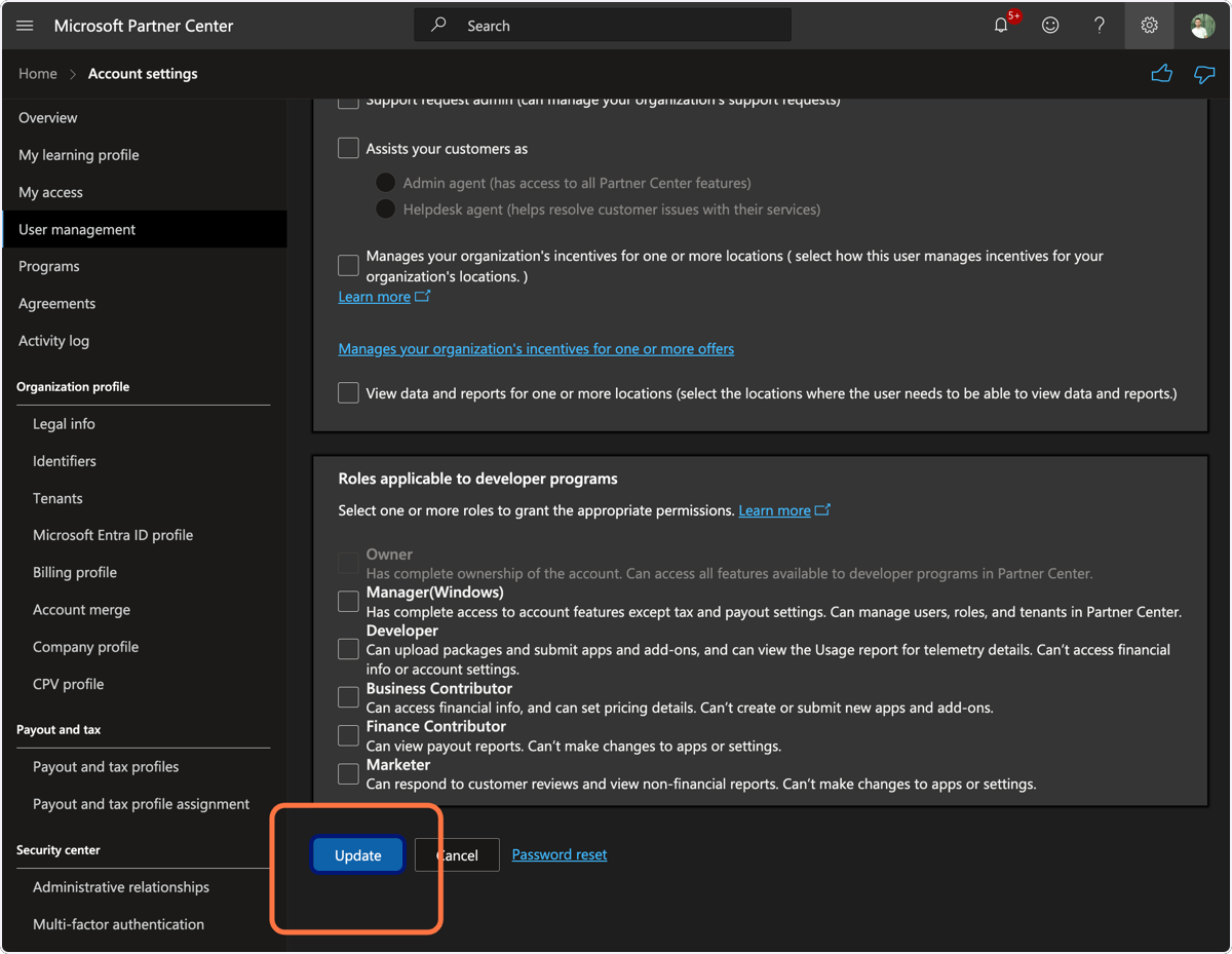 Step 6 screenshot Step 6 screenshot