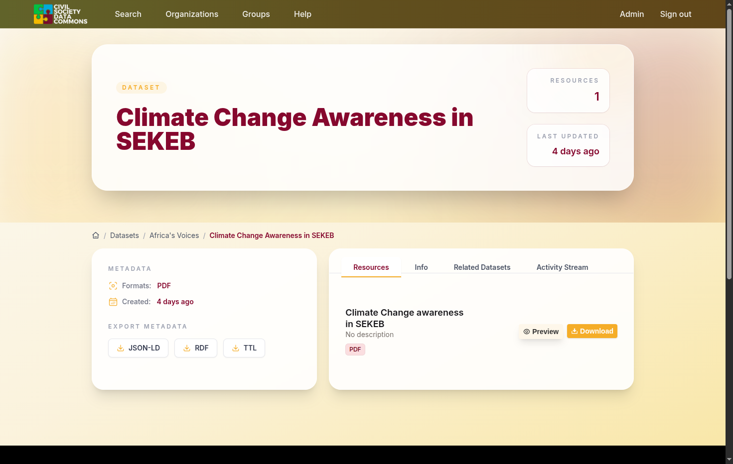 Click on Preview