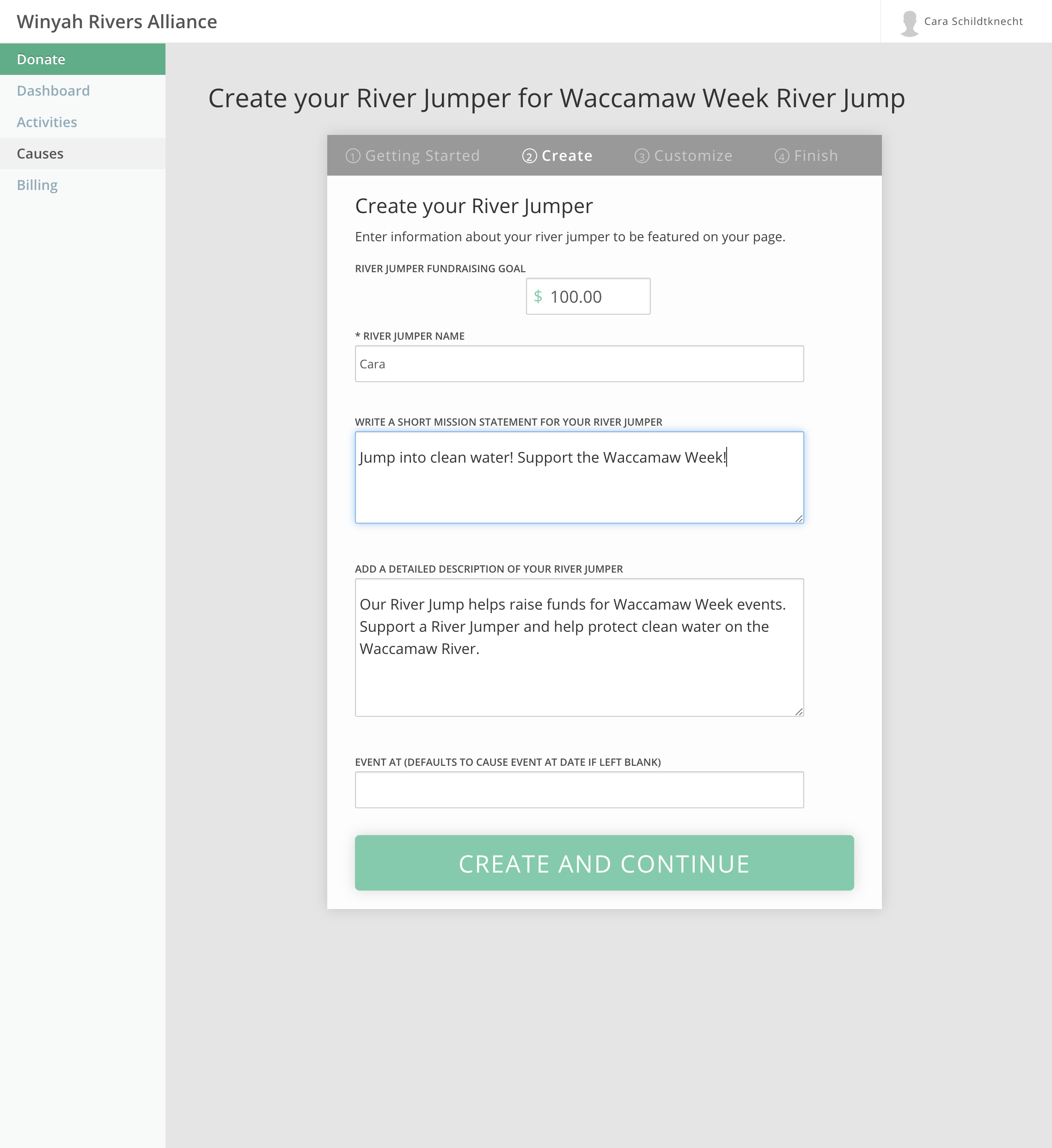 You can edit any of the information on this page for your profile