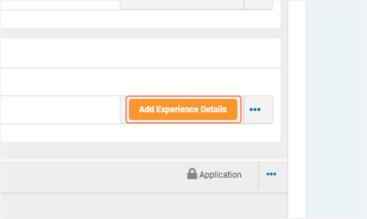 Click on Add Experience Details