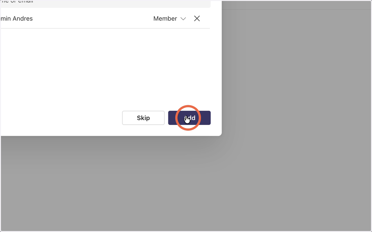 Click Add