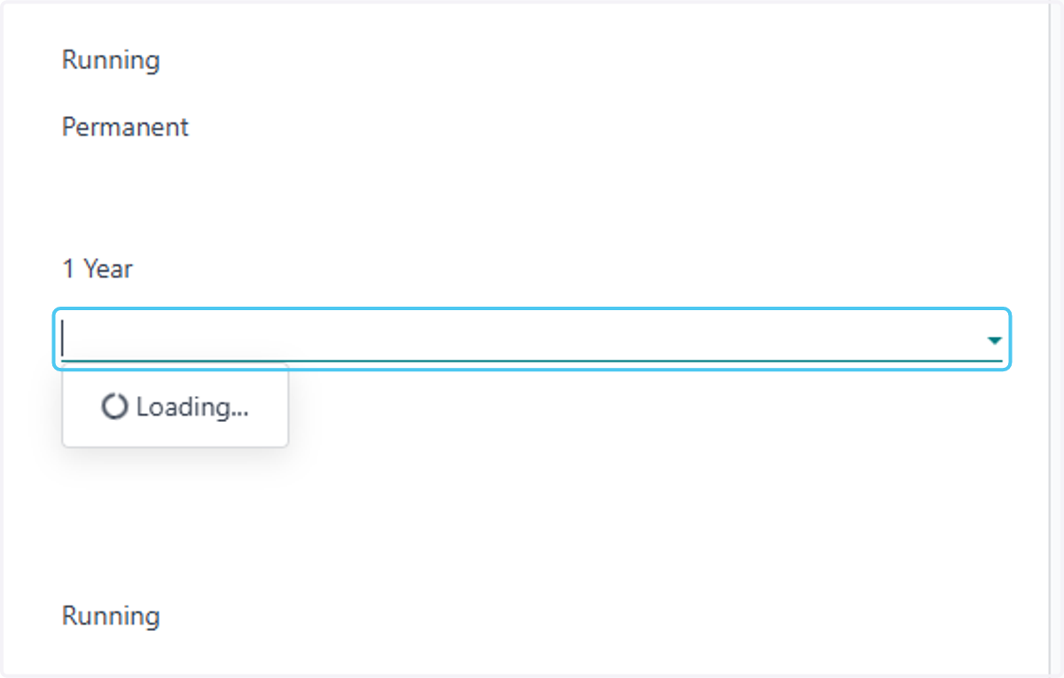 Click on Vacation Period?