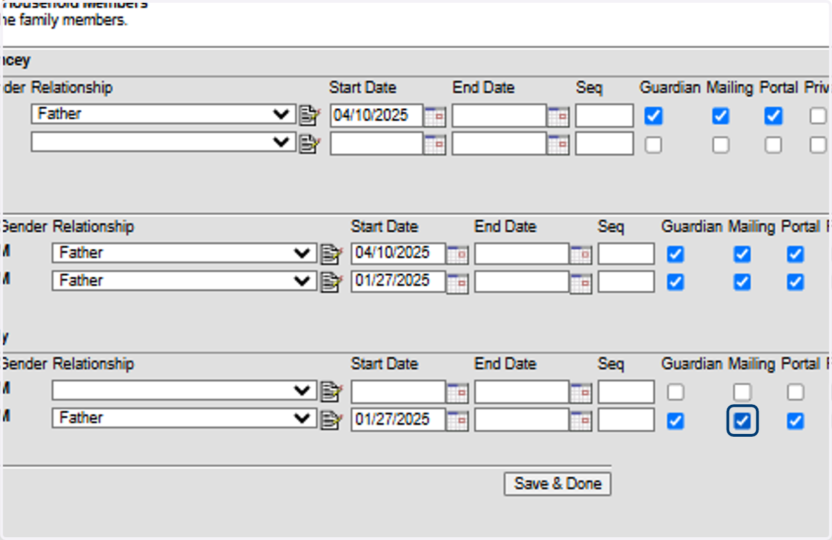 Select the appropriate Communication Settings