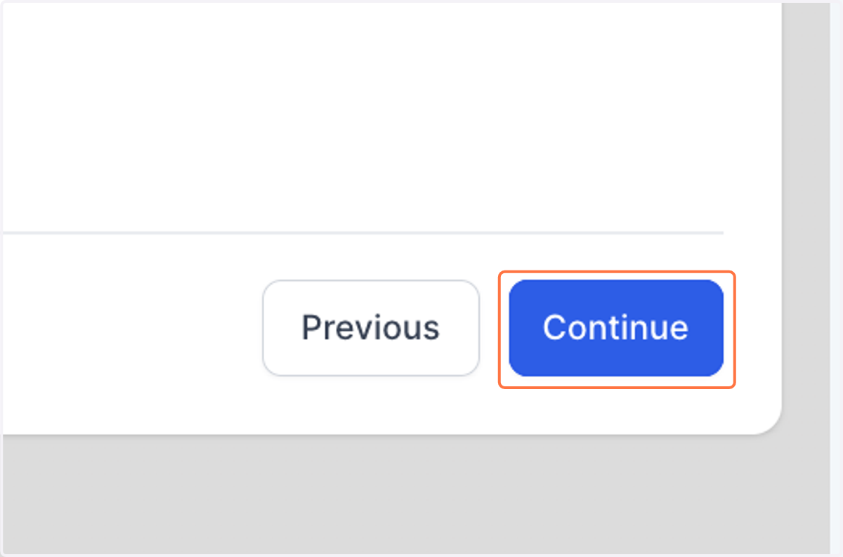 Verify Information and continue.