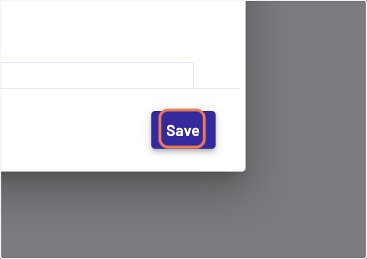 Then click on "Save" to save the changes