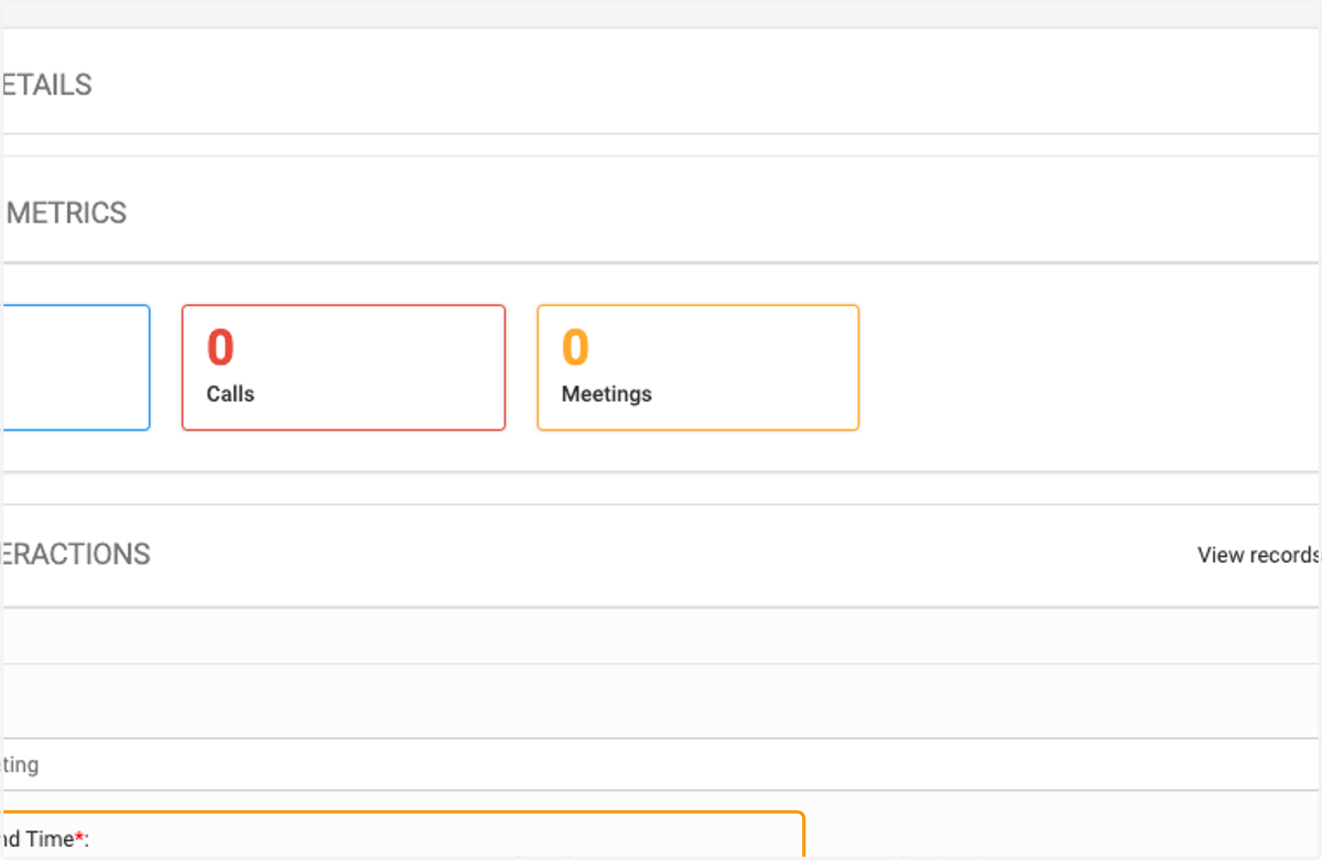Add your meeting date, time and duration