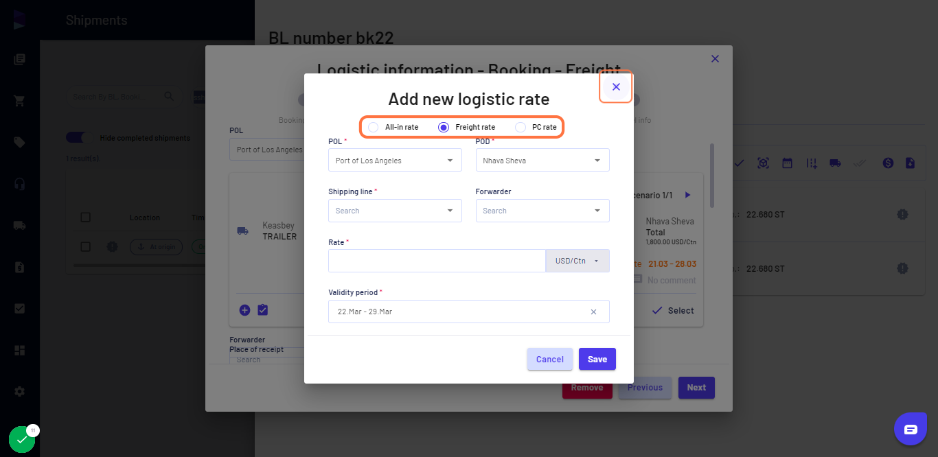 Fill in the details and click on "Save"