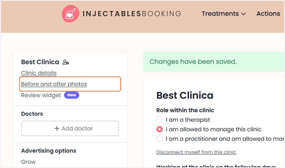 Clinic Management Beheer van de kliniek