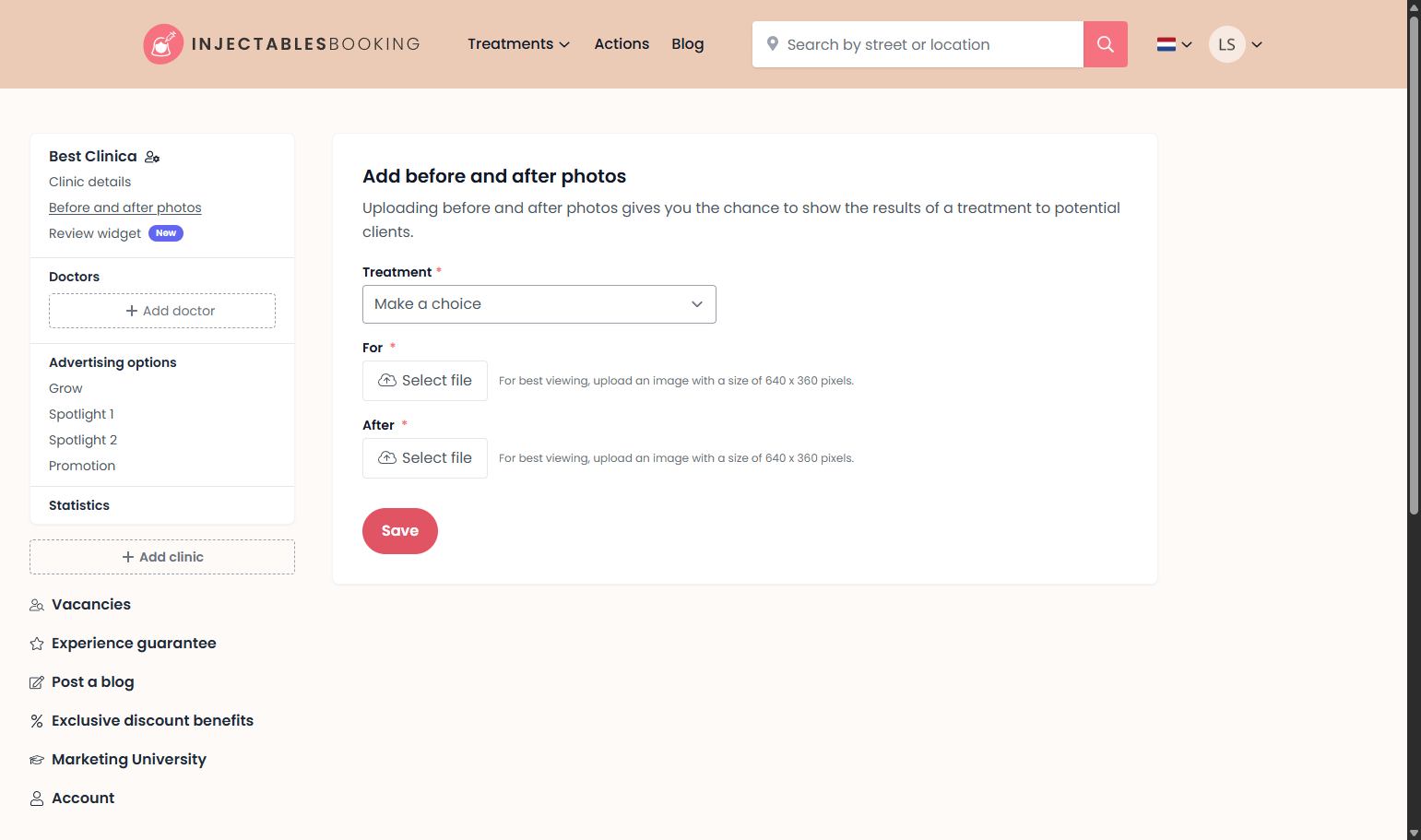 Click on ‘Save’. Klik op ‘Opslaan’.