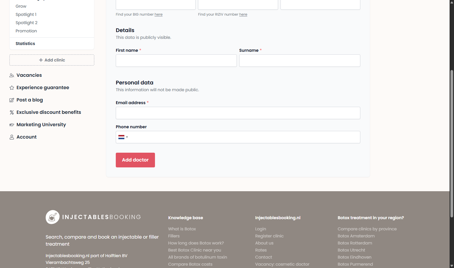 Final step Laatste stap