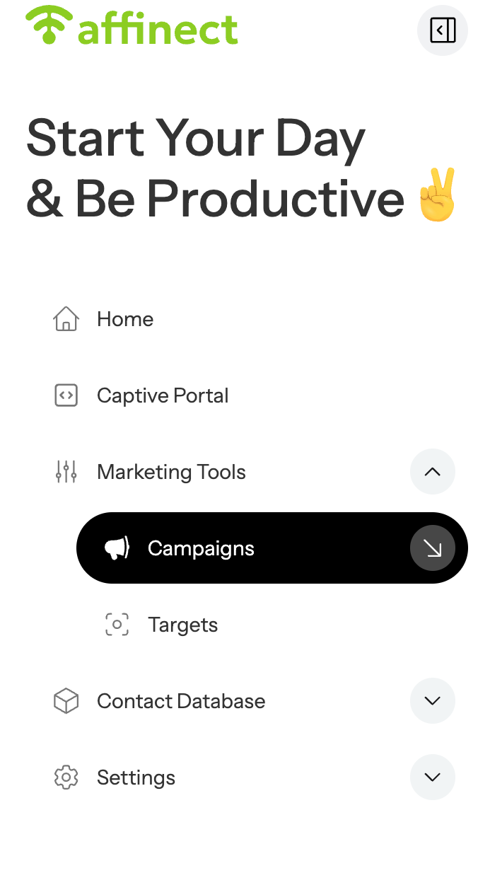 Go to Campaigns