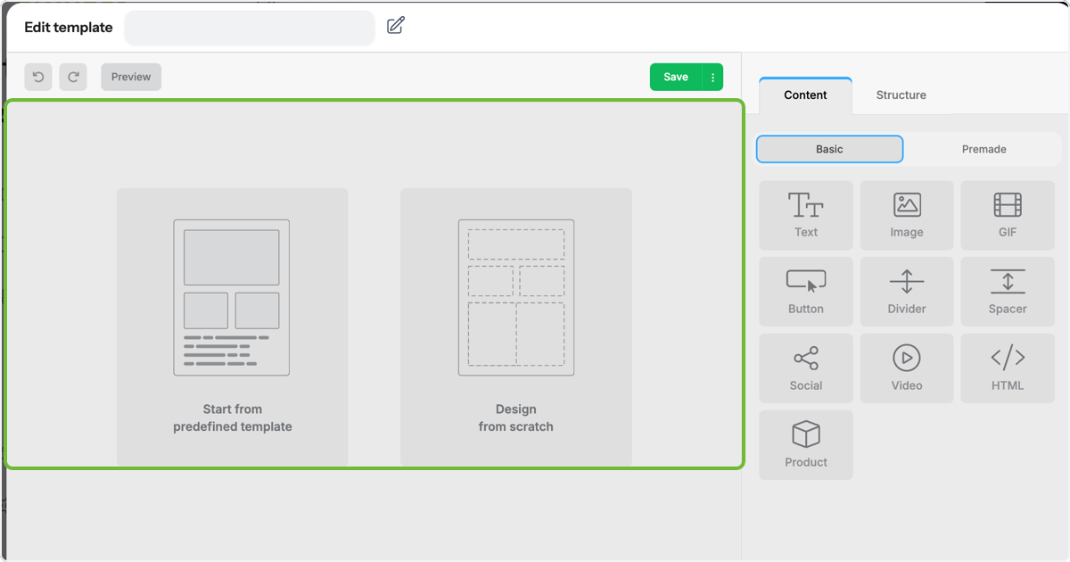 Choose Your Template Style