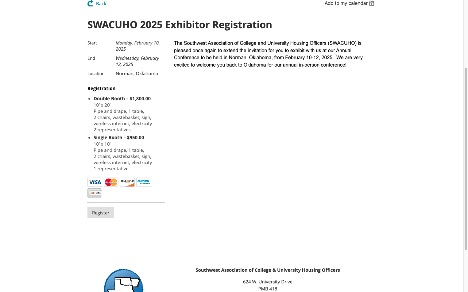 Click on Register