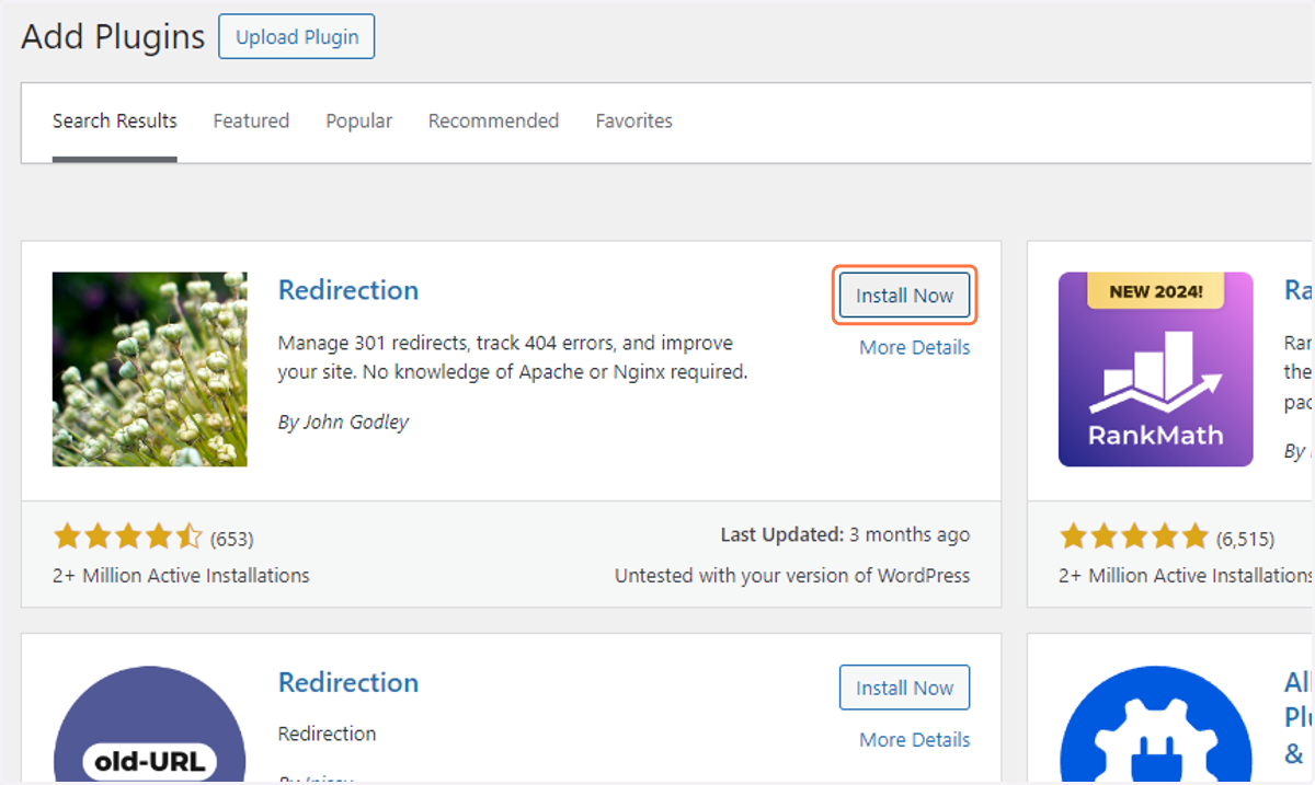 Locate this plugin and click on Install Now