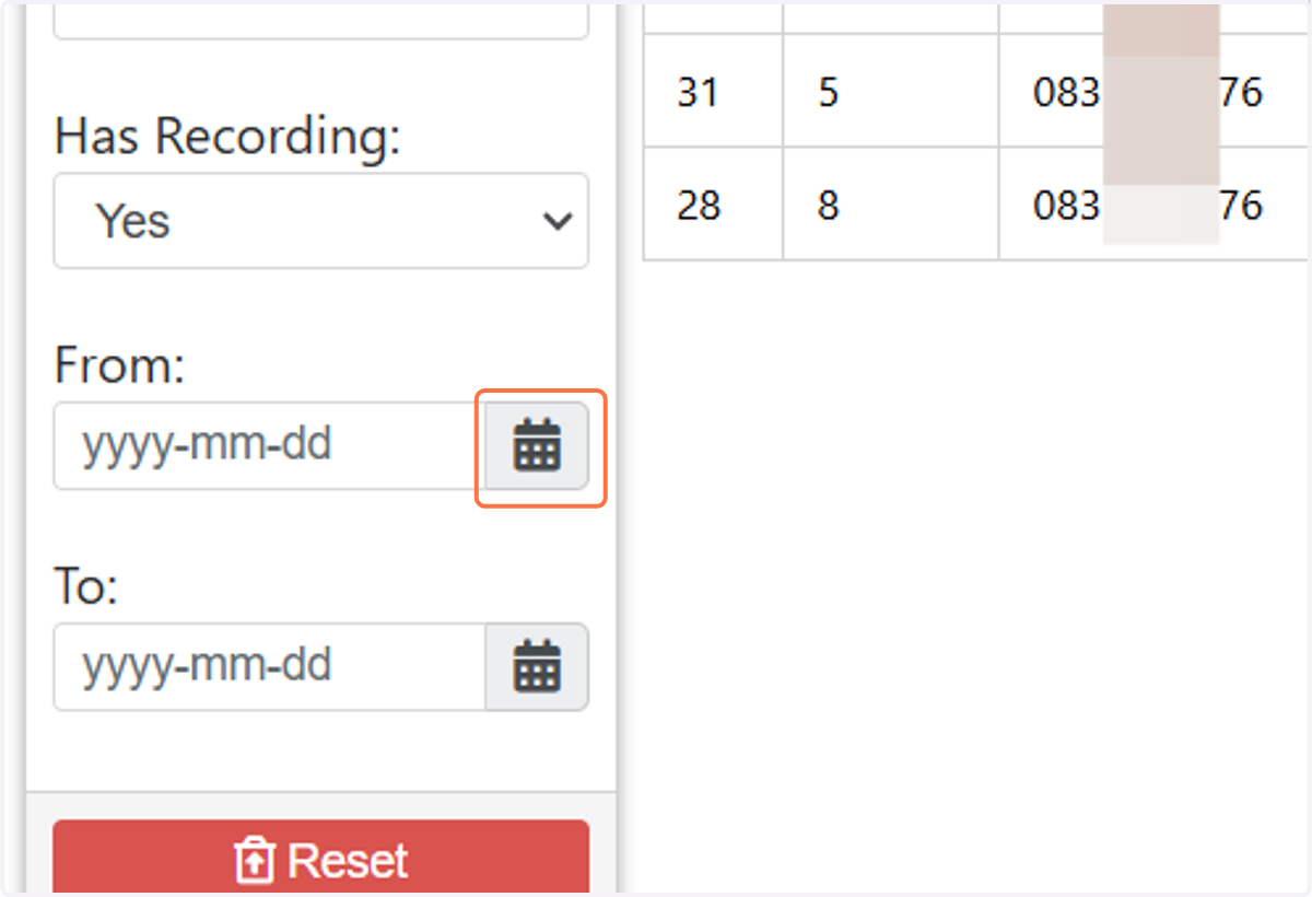 You can also further limit your search by entering a "From" and "To" date
