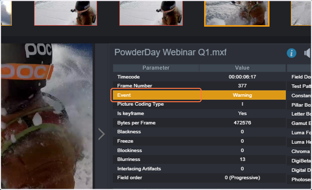 You can remove the events from the timeline by clicking on "event".