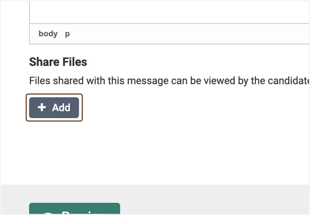 Click on Add under Share Files