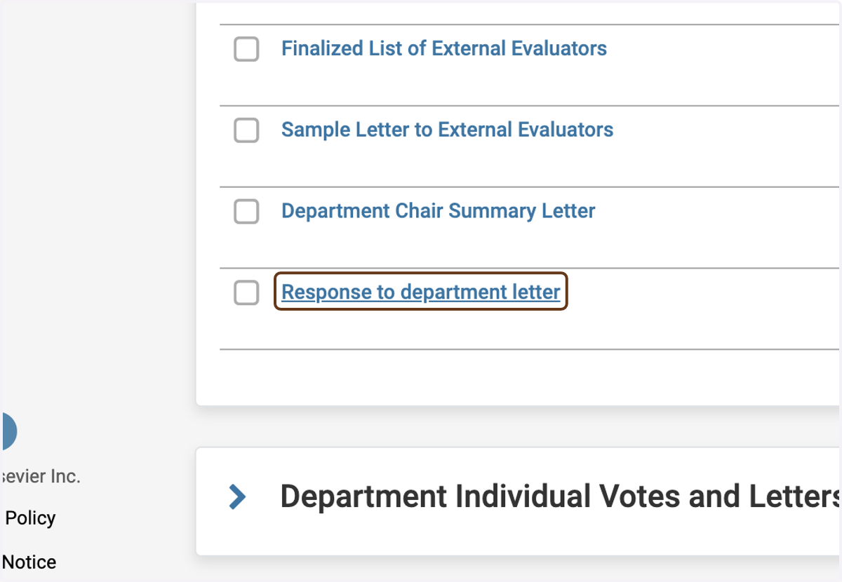 Click the letter to view it