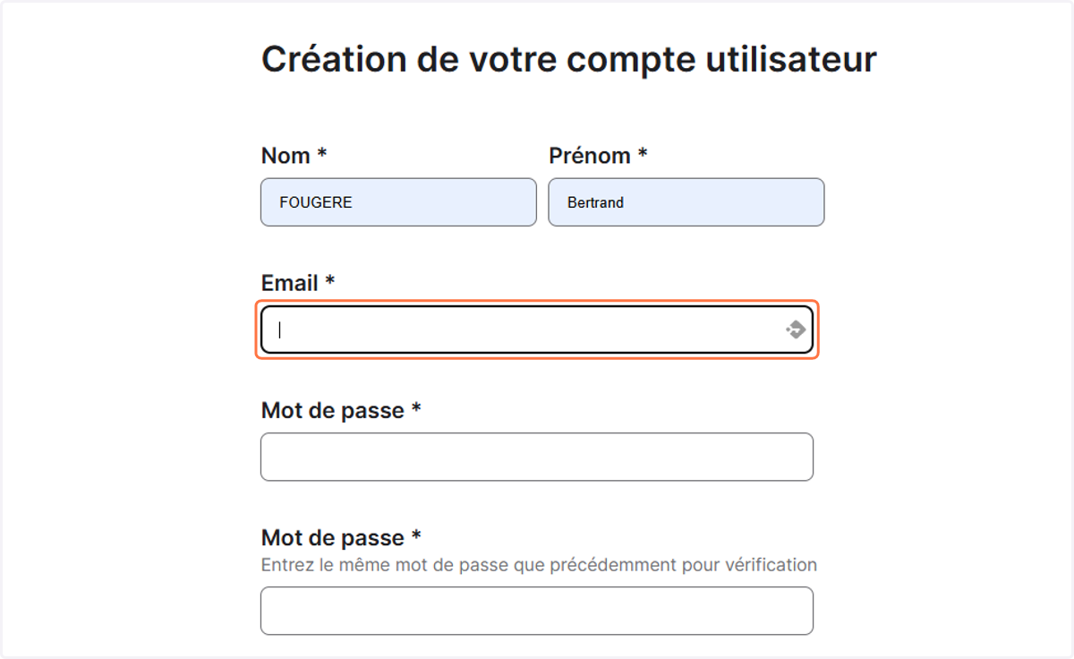 Votre adresse Email personnelle